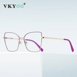 VICKY New Design Prescription Glasses Women Reading Glasses Butterfly Frame Customized Prescription Eyewear Face Contouring 3086