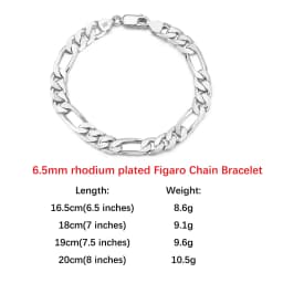ORSA JEWELS 100% Soild 925 Sterling Silver Chain Bracelets Simple Stackable Chain Bracelets Gfts Women Men Versatile Bracelet