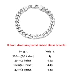 ORSA JEWELS 100% Soild 925 Sterling Silver Chain Bracelets Simple Stackable Chain Bracelets Gfts Women Men Versatile Bracelet