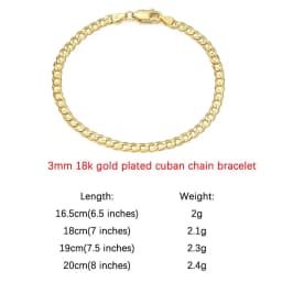 ORSA JEWELS 100% Soild 925 Sterling Silver Chain Bracelets Simple Stackable Chain Bracelets Gfts Women Men Versatile Bracelet