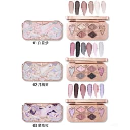 Flowerknows Strawberry Cupid Collection Facial Complexion Palette Blush Eyeshadow Highlighter Flower Know Face Bronzer Palette