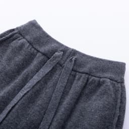 Autumn And Winter New 100% Merino Wool Flat Small Foot Pants Women Loose High Waist Lean Knitted Cashmere Bunched Foot Pants