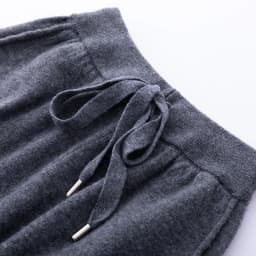 Autumn And Winter New 100% Merino Wool Flat Small Foot Pants Women Loose High Waist Lean Knitted Cashmere Bunched Foot Pants