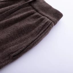 Autumn And Winter New 100% Merino Wool Flat Small Foot Pants Women Loose High Waist Lean Knitted Cashmere Bunched Foot Pants