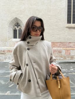 Women's Autumn Winter Stand Collar Woolen Jackets Spring Female Single Breasted Loose Long Sleeve Coats Lady Elegant Short Outwe