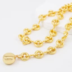 Round Light Gold Waist Chain Coat, Thin Chain Waist Belt, Women's Metal Chain Waist Belt
