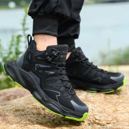 Fashion Men Safety Boots With Steel Toe Cap Anti-smash Work Safety Shoes Men Indestructible Work Hiking Warehouse Shoes