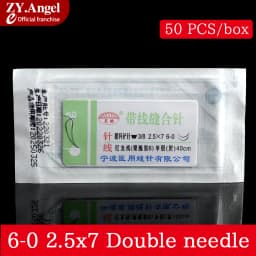 Medical Suture Ophthalmic Shovel Needle 10-0 With Needle Suture Ophthalmic Nylon Monofilament Suture