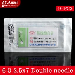 Medical Suture Ophthalmic Shovel Needle 10-0 With Needle Suture Ophthalmic Nylon Monofilament Suture