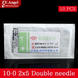 Medical Suture Ophthalmic Shovel Needle 10-0 With Needle Suture Ophthalmic Nylon Monofilament Suture