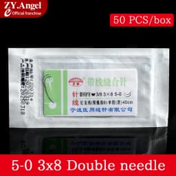 Medical Suture Ophthalmic Shovel Needle 10-0 With Needle Suture Ophthalmic Nylon Monofilament Suture