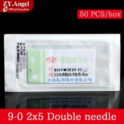 Medical Suture Ophthalmic Shovel Needle 10-0 With Needle Suture Ophthalmic Nylon Monofilament Suture