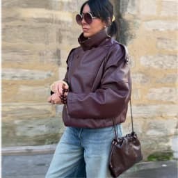 MUJER Faux Leather Jackets for Women Oversize Women's Bomber Jacket Fashion Winter Womens Coats Outerwears Demi-season Jackets