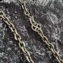 New Pure Titanium Batch Angle Chain Necklace 7mm Wide Lightweight Anti Allergic Hip-hop Couple Versatile Chain Unisex Style