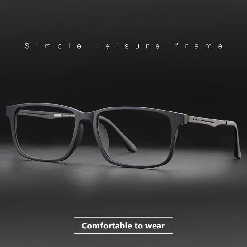 Gmei Optical Pure Titanium Glasses Frame For Myopia Glasses Men Light And Comfortable Full Rim Large Size Spectacles Frames 8838