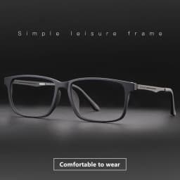 Gmei Optical Pure Titanium Glasses Frame For Myopia Glasses Men Light And Comfortable Full Rim Large Size Spectacles Frames 8838