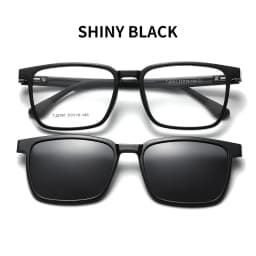 VICKY Flip-up Magnetic Clip-on Prescription Glasses Men Women TR90 Polarised Myopia Sunglasses Night Vision Reading Glasses 2191