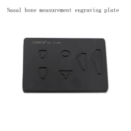 Cosmetic and Plastic Multi-Functional Nasal Prosthesis Engraving Plate Longminicon Nasal Measurement Tool