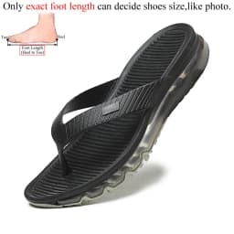Men Air Cushion Flip Flops Slippers Women Indoor Outdoor Beach Luxury Brand Summer Shoes Claquette Homme Chanclas Hombre