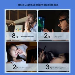 Anti Blue Light Lenses 1.56/1.61/1.67/1.74 Optical Prescription Custom For Myopia Hyperopia Astigmatism Bue Light Blocking Lens