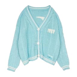 1989 Cardigan TS Seagulls Cozy Chunky Knit Oversized Button Up Sweater Jacket Women Teenagers Taylor Version T.S.