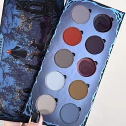 Shellwe Makeup Misty Spirit All Matte Eyeshadow Palette Fog Shadow Ghost Ten Color Full Matte Eye Shadow Disk