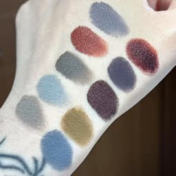 Shellwe Makeup Misty Spirit All Matte Eyeshadow Palette Fog Shadow Ghost Ten Color Full Matte Eye Shadow Disk