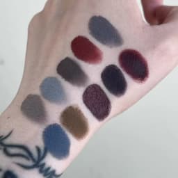 Shellwe Makeup Misty Spirit All Matte Eyeshadow Palette Fog Shadow Ghost Ten Color Full Matte Eye Shadow Disk