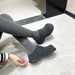 AIYUQI Women's Slippers Wear New 2025 Autumn Round Toe Flannel Closed Toe Women's Slippers Retro Platform Slippers Women