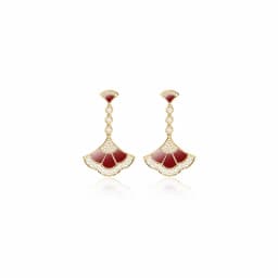 Designer Collection Dinner Party Long Necklace Earrings Inlay Cubic Zircon Carnelian Mother Of Pearl Pendant Jewelry Sets