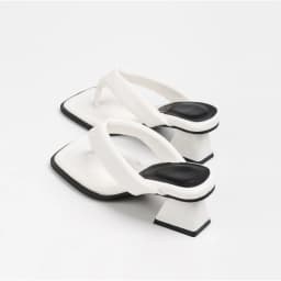 2026 Summer New Square Toe Sandals for Women's Outdoor Wear Niche Style for Lazy People High-heeled Flip Flops Women
