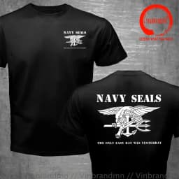 Naval SEALS Silver Team Seal Team Six Devgru Squadron T-shirt Fashion 100% Cotton Casual Mens Clothing Military Style Streetwear