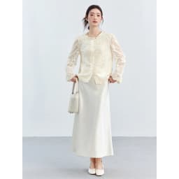 VIMLY Apricot Lace Blouse Women 2026 Spring New O-Neck Floral Embroidery Scallop Hem Top French Style Elegant Casual Shirt A5236