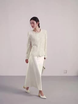 VIMLY Apricot Lace Blouse Women 2026 Spring New O-Neck Floral Embroidery Scallop Hem Top French Style Elegant Casual Shirt A5236