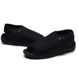 Women Men Diabetic Slippers Extra Wide Diabetic Shoes Adjustable Closure Sandals for Swollen Feet for Indoor