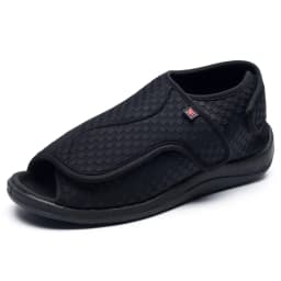 Women Men Diabetic Slippers Extra Wide Diabetic Shoes Adjustable Closure Sandals for Swollen Feet for Indoor