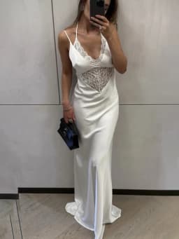 Tuularose Fashion Lace Dress Women Sexy Sleeveless Hollow Out Backless High-Waisted Patchwork Dress Elegant Luxury Evening Dress