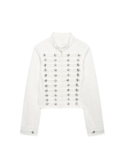 New Vintage Denim Jacket For Women Solid Round Neck Slim Fit Short Jackets 2026 Spring Lady Daily High Street Outerwears