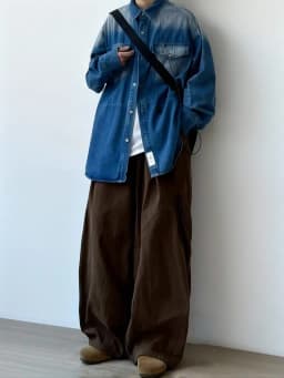 Harajuku Pants Man Baggy Pants Wide Leg Sweatpants Vintage Casual Straight Trousers Streetwear Cotton Japanese Summer
