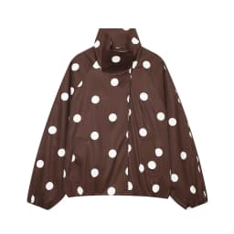 Women's Jackets Fashion Polka Dot Jacket Autumn Women Long Sleeve Loose Jackets Coats Streetwear Female Outerwear Tops