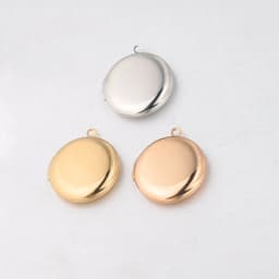 Fnixtar 20Pcs 30*27mm Mirror Polish Round Photo Locket Charms 316L Stainless Steel Photo Picture Locket For DIY Jewelry Making