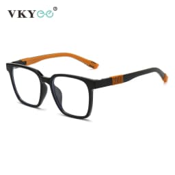 VICKY New Model Simplicity Geometry Square Shape Design Children's Glasses Anti-blue Light Glasses Customizable Prescriptions