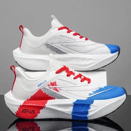Men Casual Sneakers Breathable Mesh Soft Sole Sports Shoes Lightweight Non Slip Daily Street Walking Outdoor Athletic Footwear