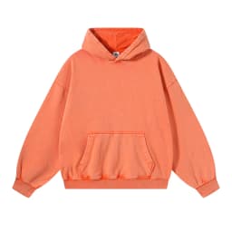 ZODF Vintage Autumn Batik Washed Hooded Hoodies For Men Unisex Distressed 380gsm Cotton Solid Pullovers Outfits HY1288