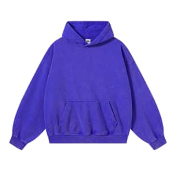 ZODF Vintage Autumn Batik Washed Hooded Hoodies For Men Unisex Distressed 380gsm Cotton Solid Pullovers Outfits HY1288