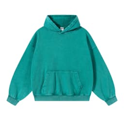 ZODF Vintage Autumn Batik Washed Hooded Hoodies For Men Unisex Distressed 380gsm Cotton Solid Pullovers Outfits HY1288