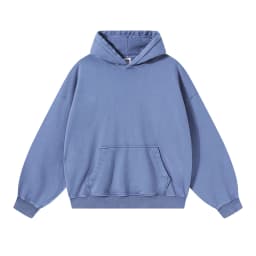 ZODF Vintage Autumn Batik Washed Hooded Hoodies For Men Unisex Distressed 380gsm Cotton Solid Pullovers Outfits HY1288