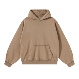 ZODF Vintage Autumn Batik Washed Hooded Hoodies For Men Unisex Distressed 380gsm Cotton Solid Pullovers Outfits HY1288