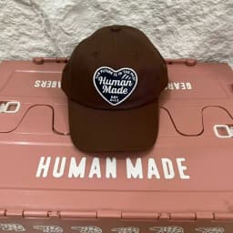 Human Made 2026 New Applique Heart Embroidery Vintage Japanese Curved Brim Baseball Cap Ins Couples Unisex Fashion Peaked Hat