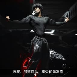 2026 Men American Tight High Stretch Long Sleeve T Shirt Muscle Fitness Sports Gym Training Athletic Top Long Sleeve Fitness